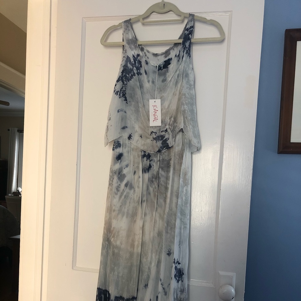 Maxi Silk Dress New!